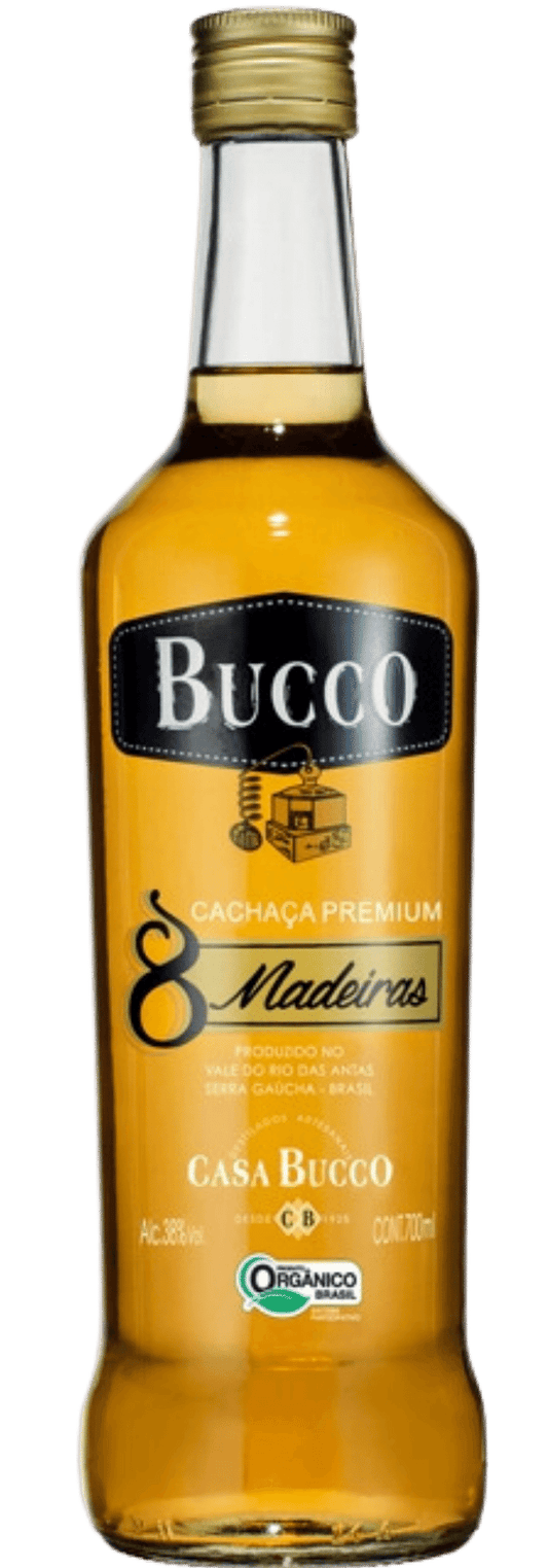 Casa Bucco Cachaça 8 Madeiras 700 ml