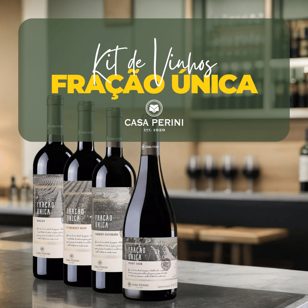 Casa Perini Fração Única - Kit de Vinhos Tintos