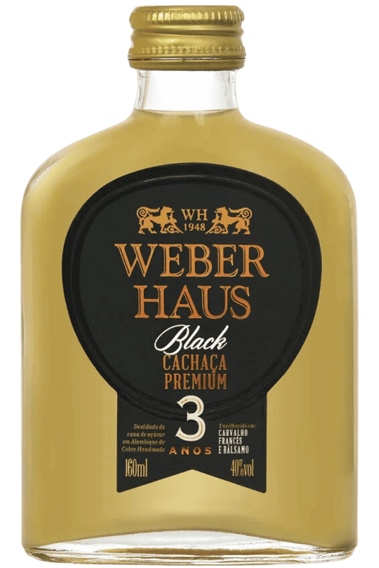 Weber Haus Cachaça Premium Black 160ml