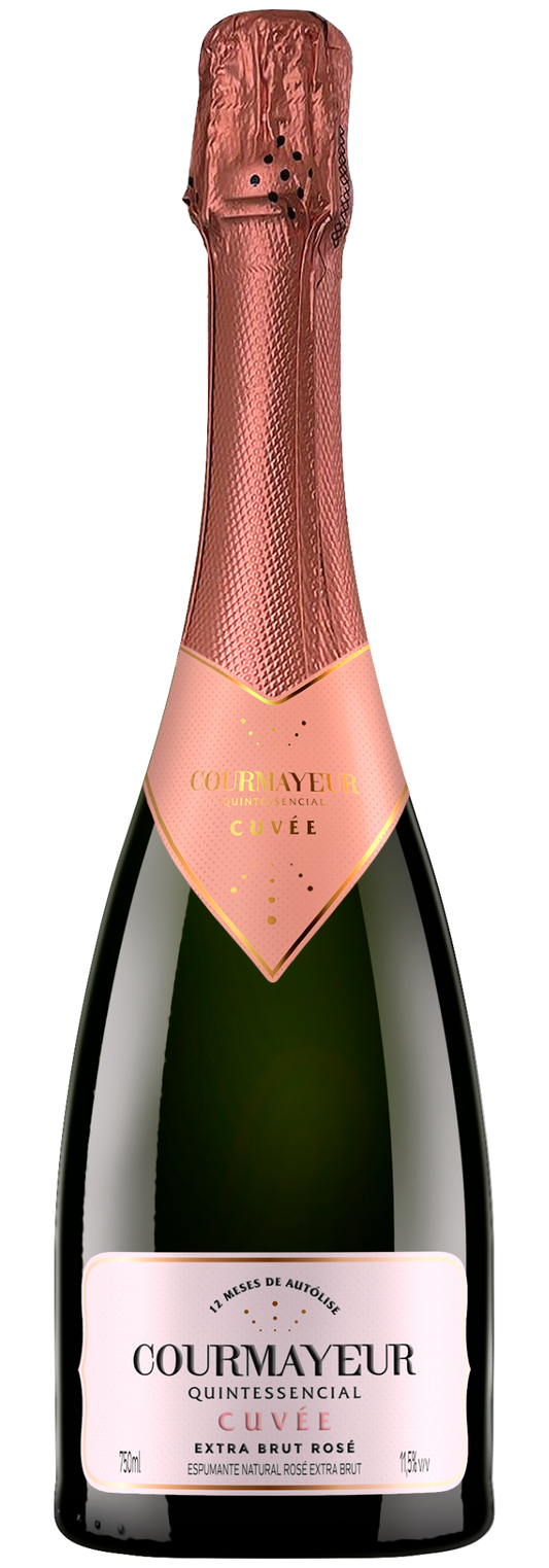 Courmayeur Quintessencial Cuvée Espumante Extra Brut Rosé