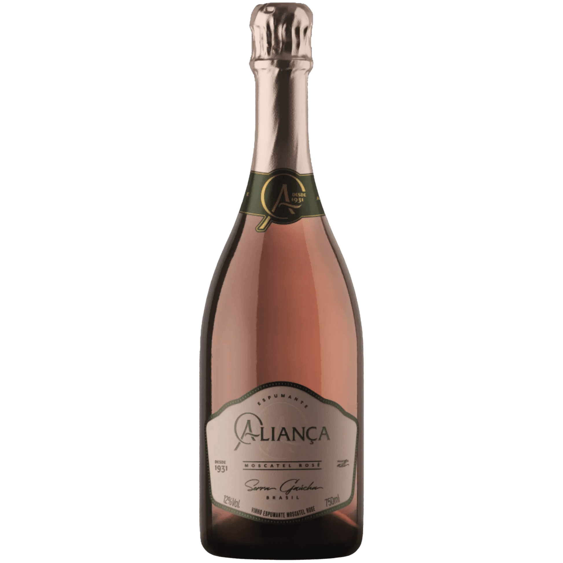 Aliança Espumante Moscatel Rosé - Aliança - Espumantes do Sul