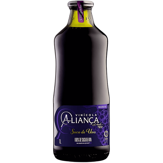 Aliança Suco de Uva Integral 1L - Aliança - Espumantes do Sul
