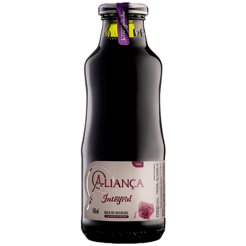 Aliança Suco de Uva Integral 450ml - Aliança - Espumantes do Sul