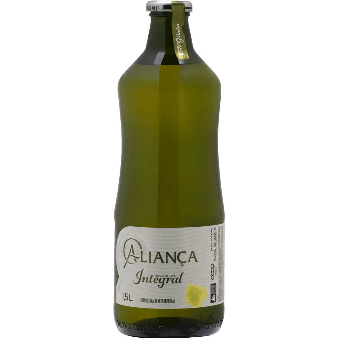 Aliança Suco de Uva Integral Branco 1,5L