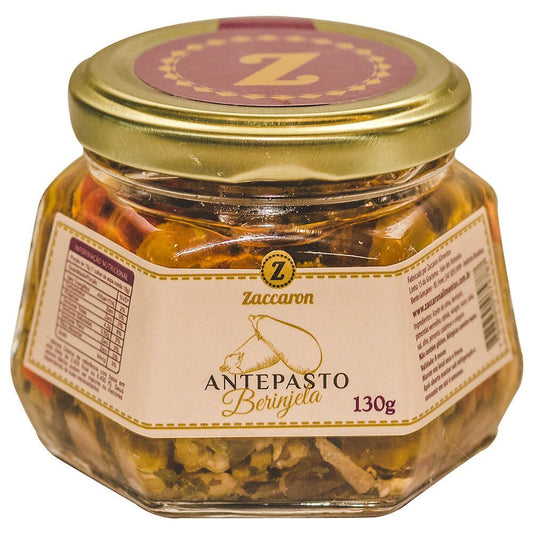 Antepasto de Berinjela Zaccaron 130g - Zaccaron - Espumantes do Sul