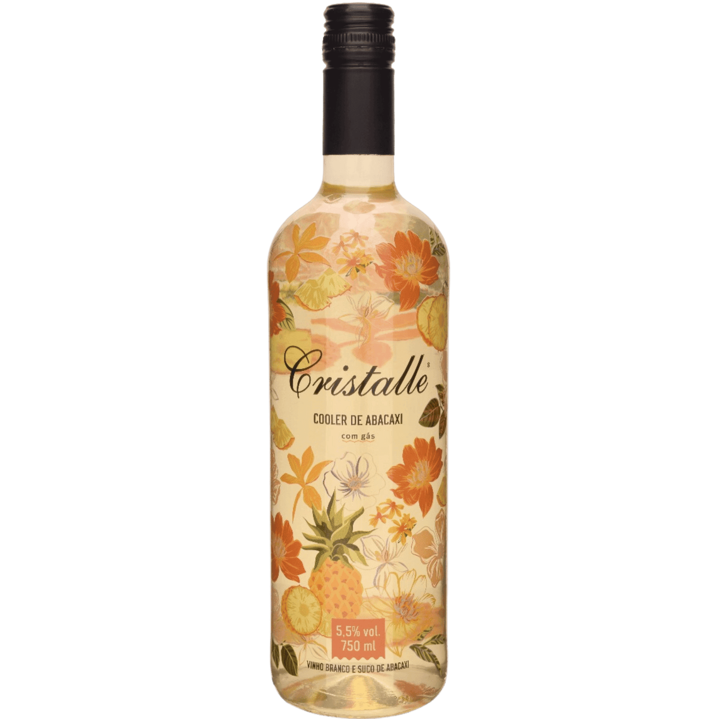 Arbugeri Cristalle Cooler de Abacaxi - Caixa com 6 - Espumantes do Sul - Espumantes do Sul