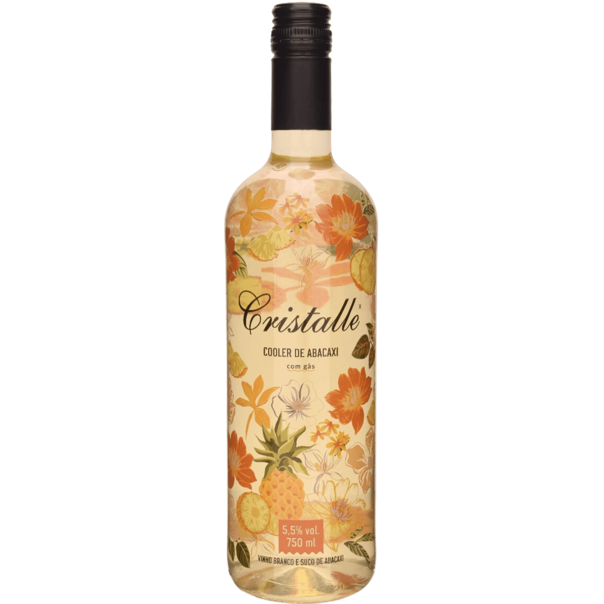 Arbugeri Cristalle Cooler de Abacaxi - Caixa com 6 - Espumantes do Sul - Espumantes do Sul