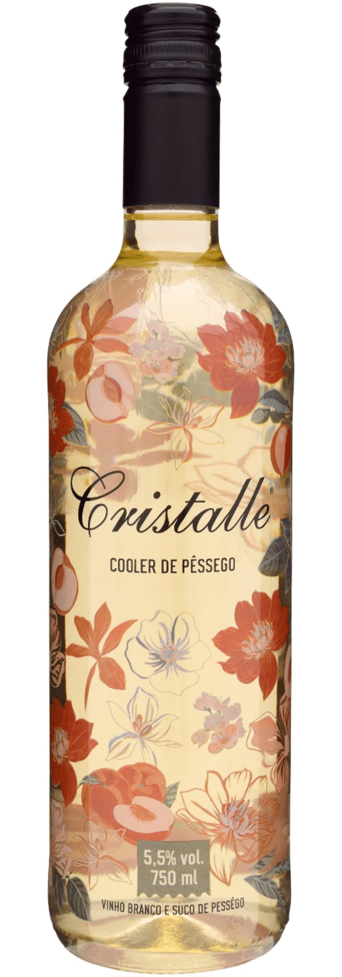 Arbugeri Cristalle Cooler de Pêssego - Caixa com 06 x 750ml - Arbugeri - Espumantes do Sul