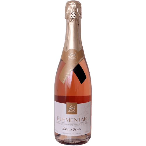 Arteviva Elementar Espumante Extra Brut Rosé - Arteviva - Espumantes do Sul