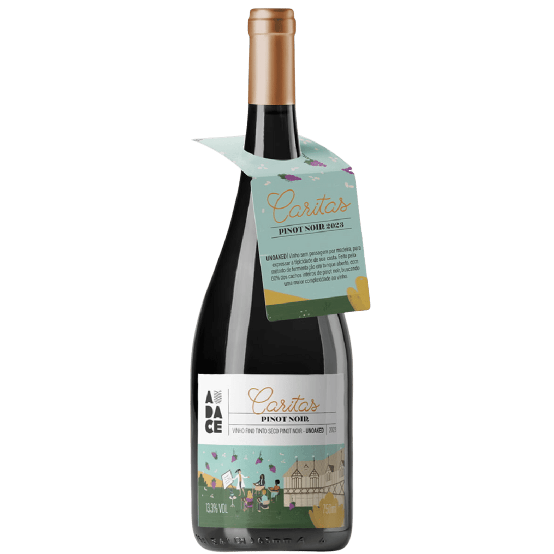 Audace Caritas Unoaked  Pinot Noir