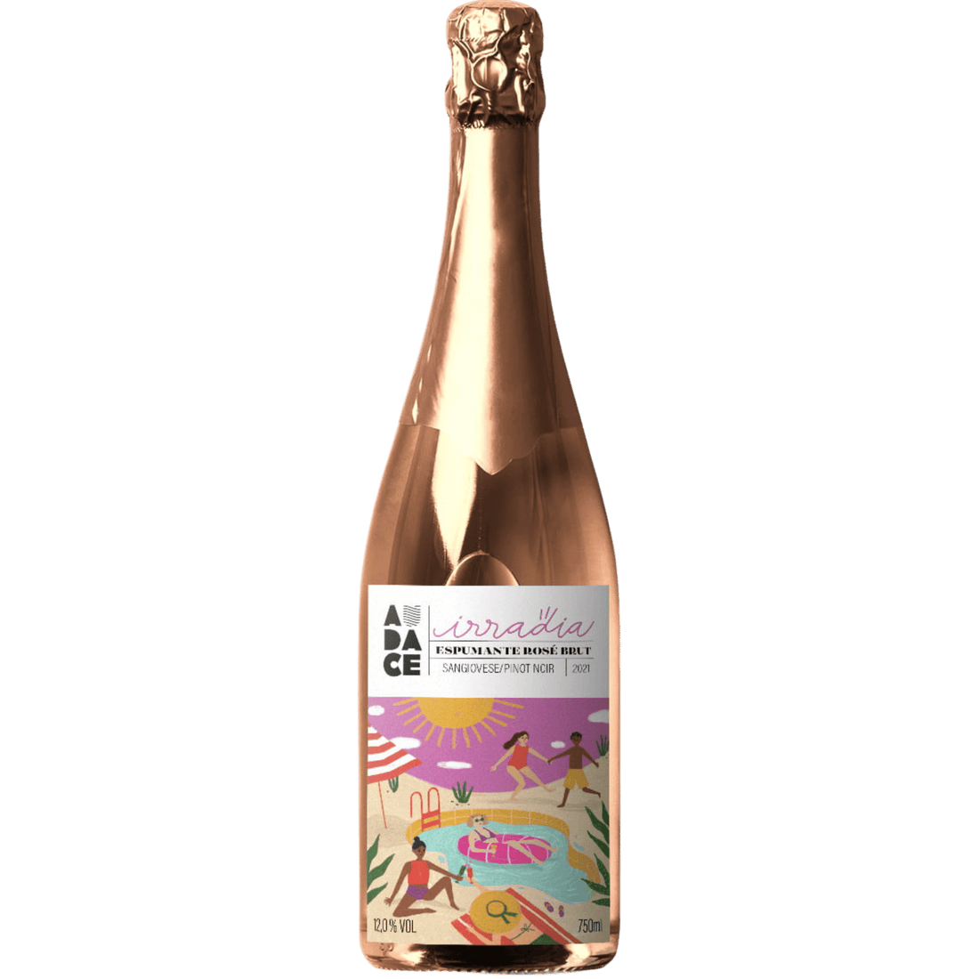 Audace Irradia Espumante Brut Rosé