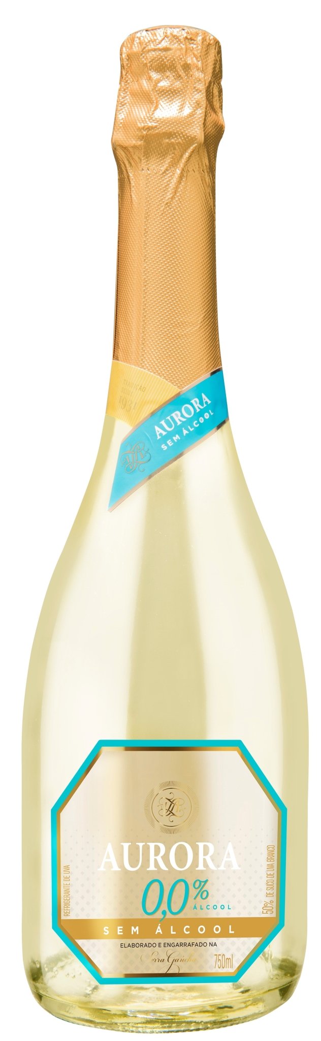 Aurora 0,00% Zero Álcool - Caixa com 6 - Aurora - Espumantes do Sul