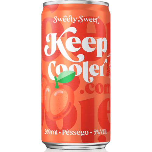 Aurora Keep Cooler Amazon Sweety Sweet Pêssego Lata 269ml - Aurora - Espumantes do Sul