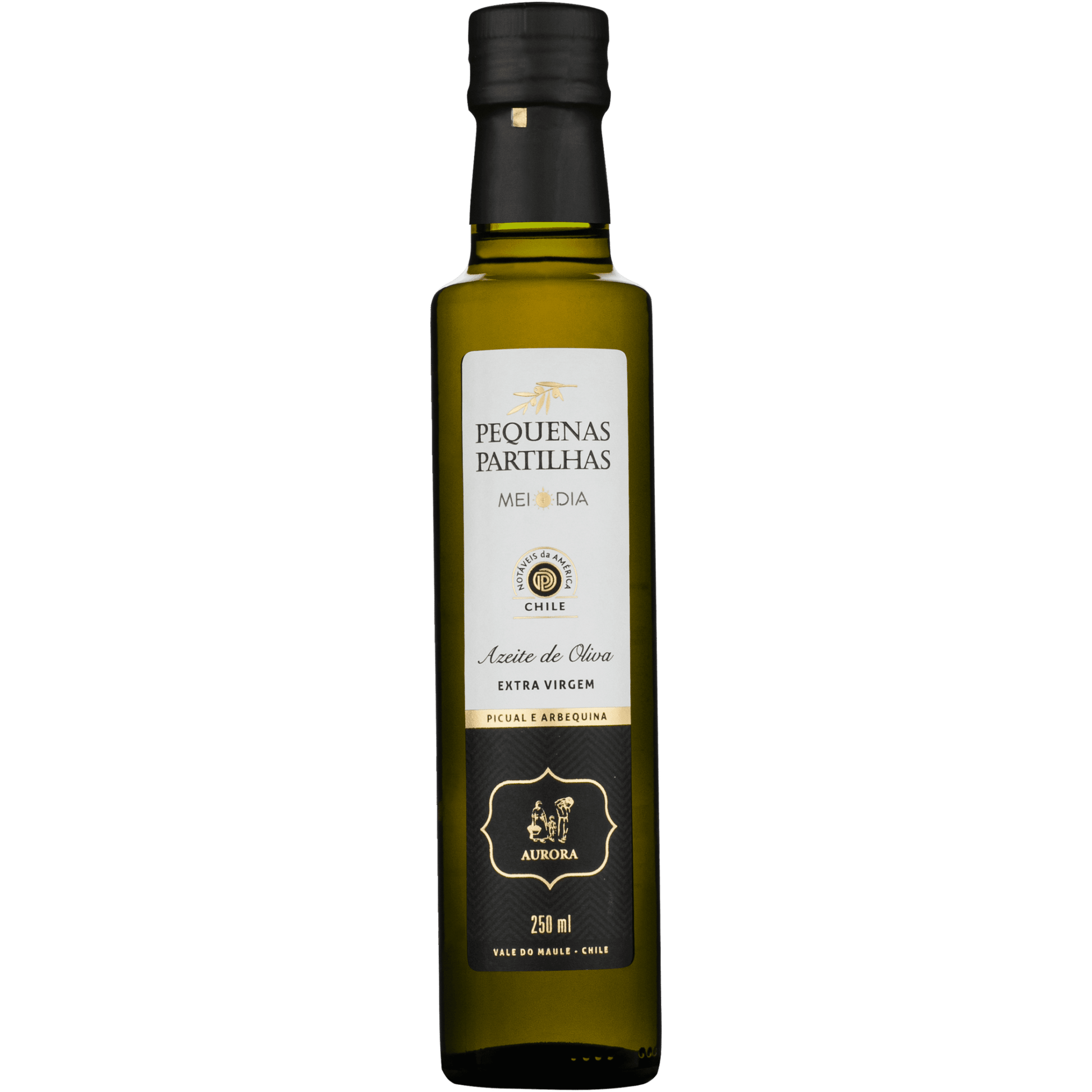 Aurora Pequenas Partilhas Meio Dia Chile Azeite de Oliva Extra Virgem 250ml - Aurora - Espumantes do Sul