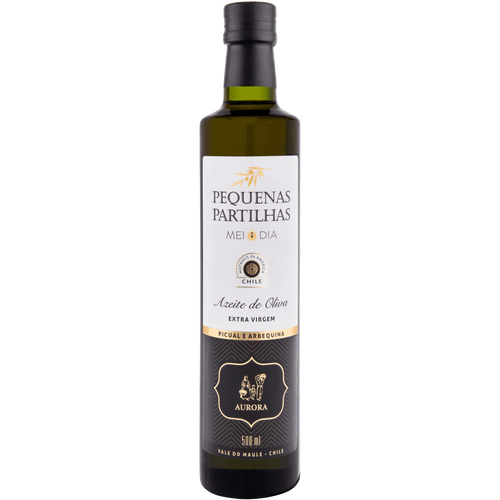 Aurora Pequenas Partilhas Meio Dia Chile Azeite de Oliva Extra Virgem 500ml - Aurora - Espumantes do Sul