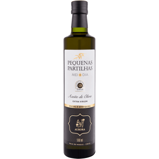 Aurora Pequenas Partilhas Meio Dia Chile Azeite de Oliva Extra Virgem 500ml - Aurora - Espumantes do Sul