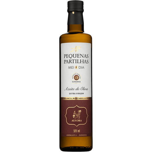 Aurora Pequenas Partilhas Meio Dia Espanha Azeite de Oliva Extra Virgem 500ml - Aurora - Espumantes do Sul