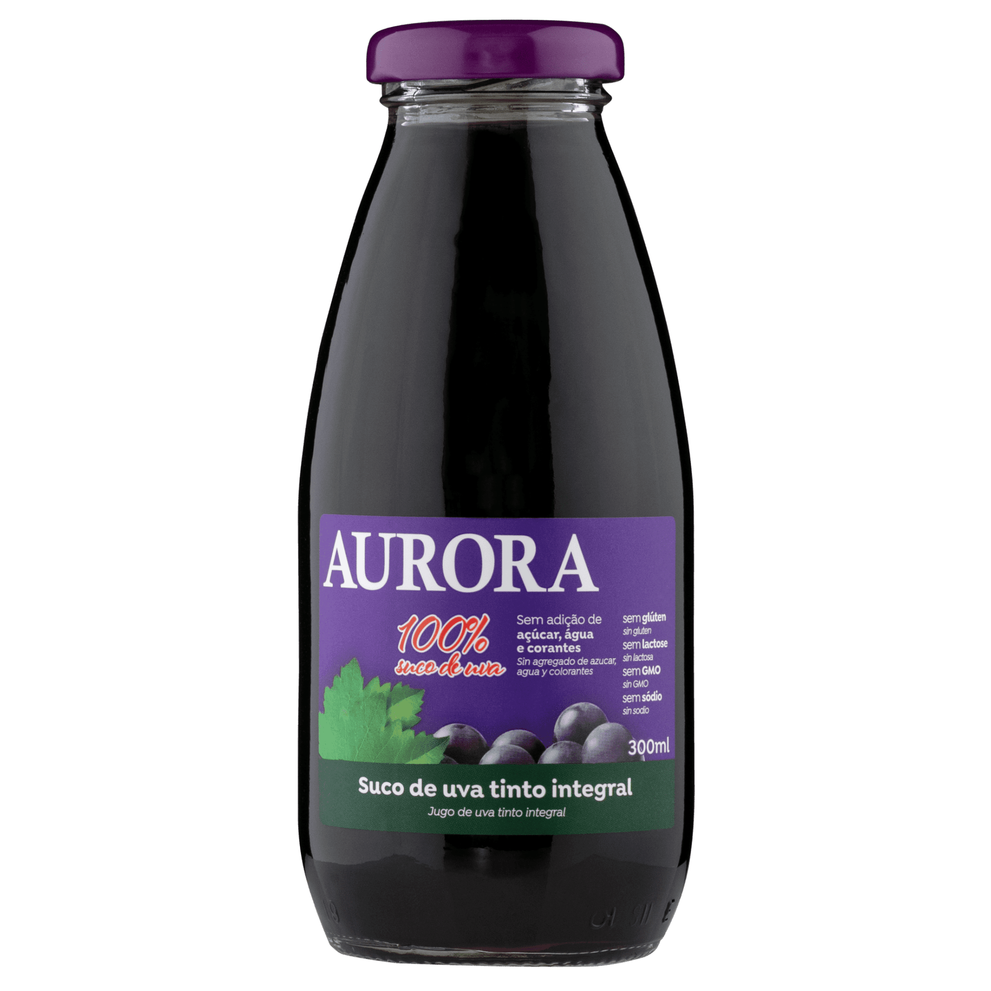 Aurora Suco de Uva Integral 300ml - Aurora - Espumantes do Sul