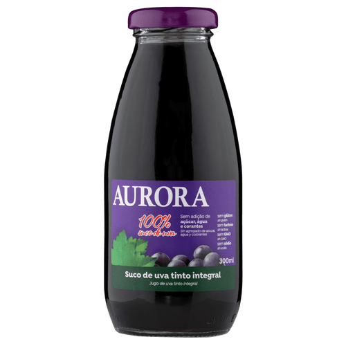 Aurora Suco de Uva Integral 300ml - Aurora - Espumantes do Sul