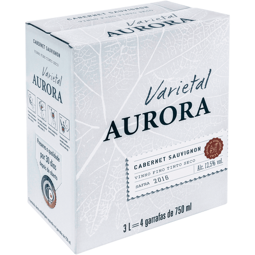 Aurora Varietal Cabernet Sauvignon Bag in Box 3L - Aurora - Espumantes do Sul