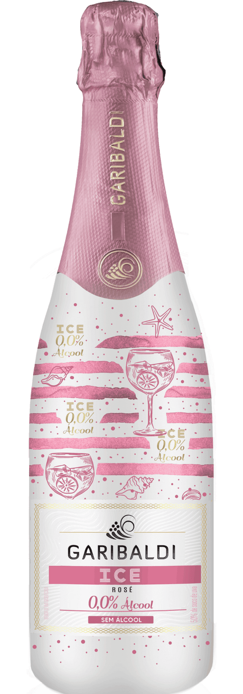 Garibaldi ICE Zero Álcool Espumante Rosé