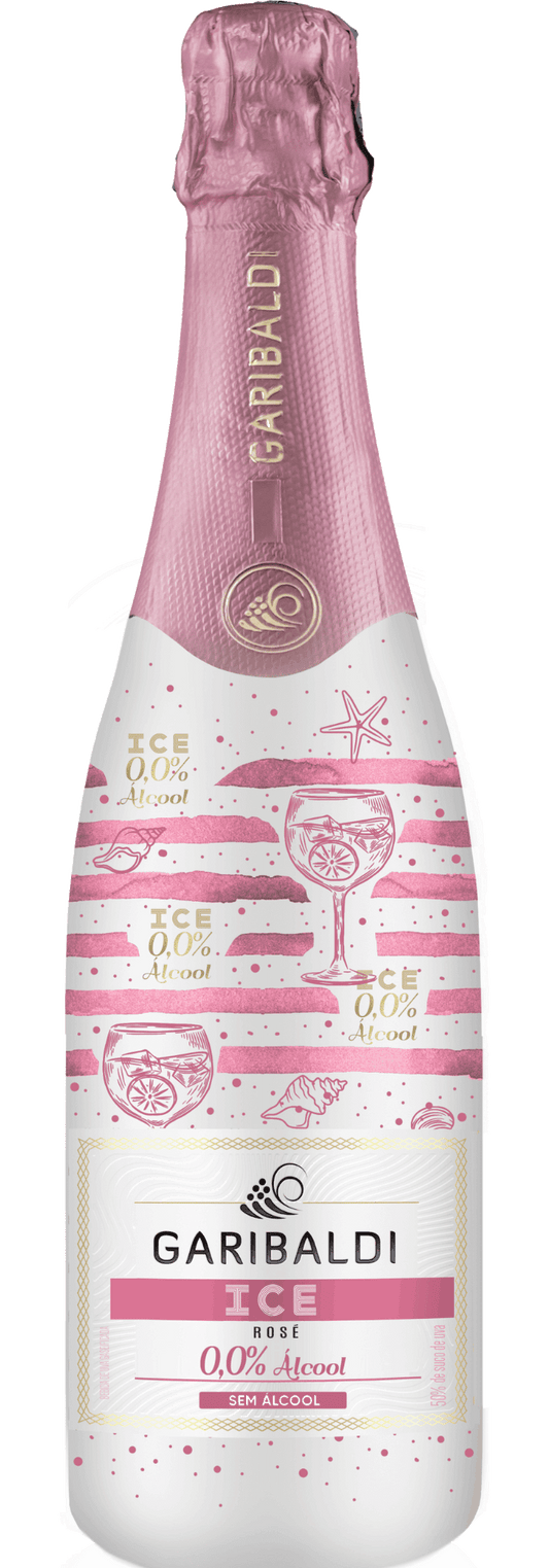 Garibaldi ICE Zero Álcool Espumante Rosé
