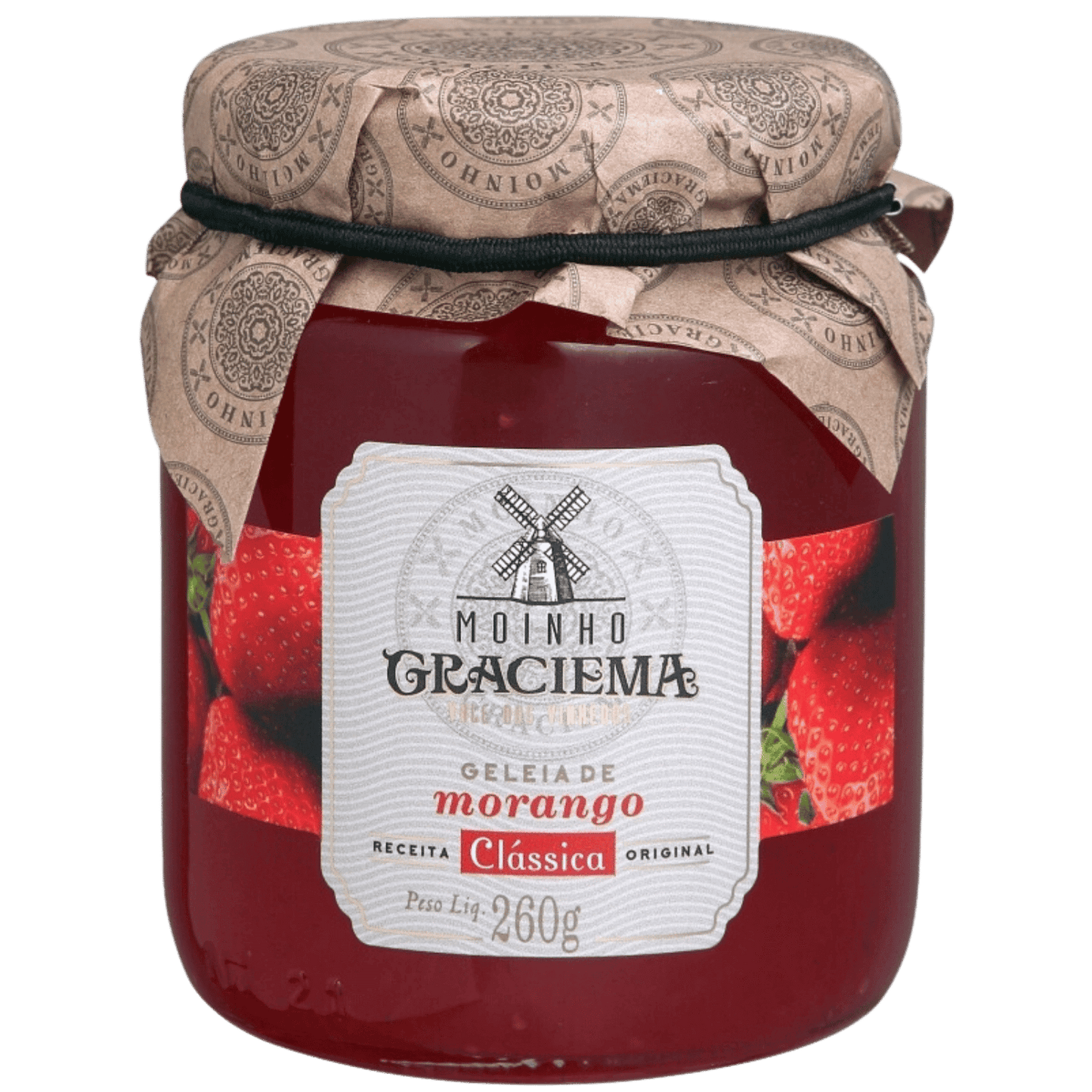 Moinho Graciema Clássica Geleia De Morango 260g