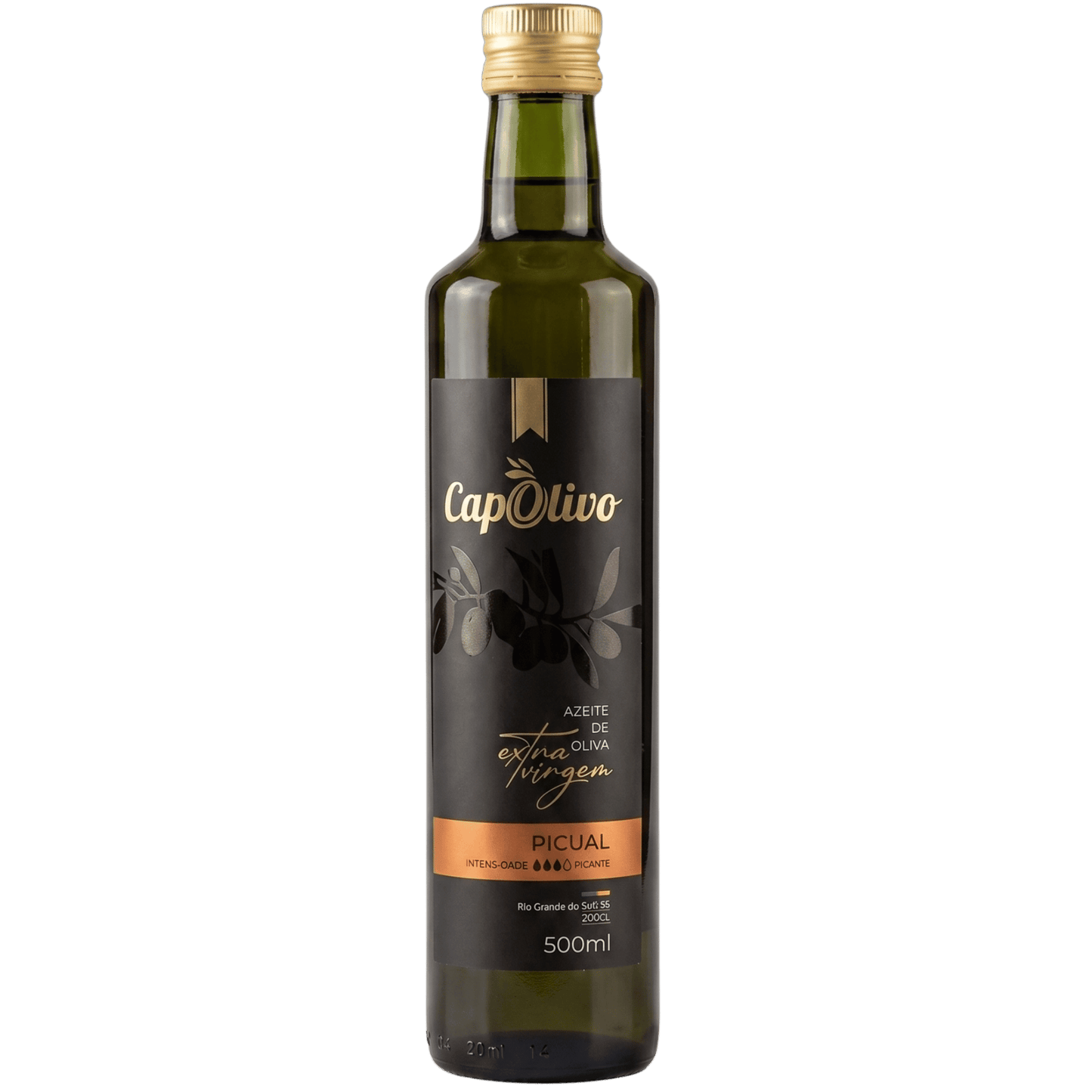 Capolivo Picual Azeite de Oliva Extra Virgem 500 ml - Espumantes do Sul - Espumantes do Sul