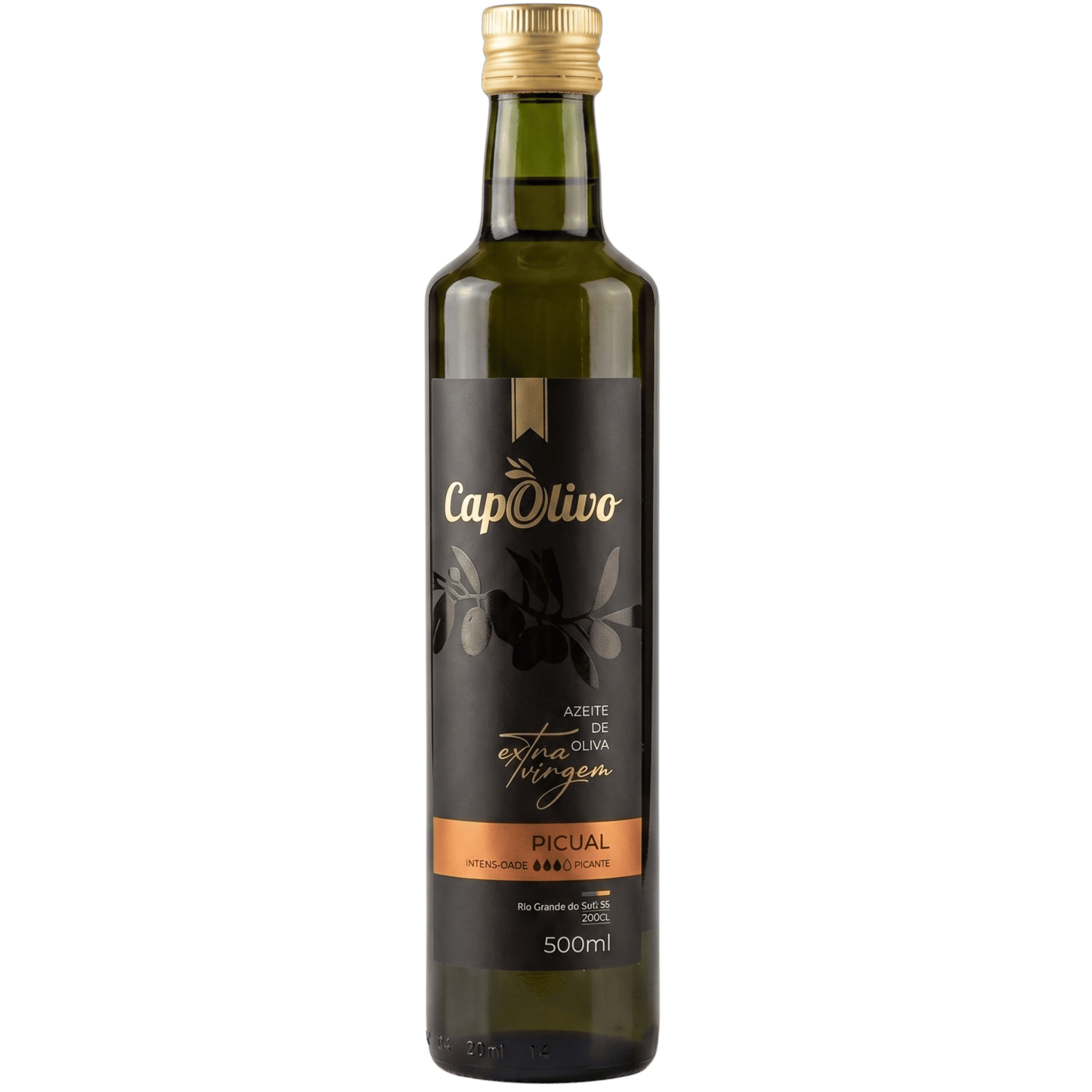 Capolivo Picual Azeite de Oliva Extra Virgem 500 ml - Espumantes do Sul - Espumantes do Sul