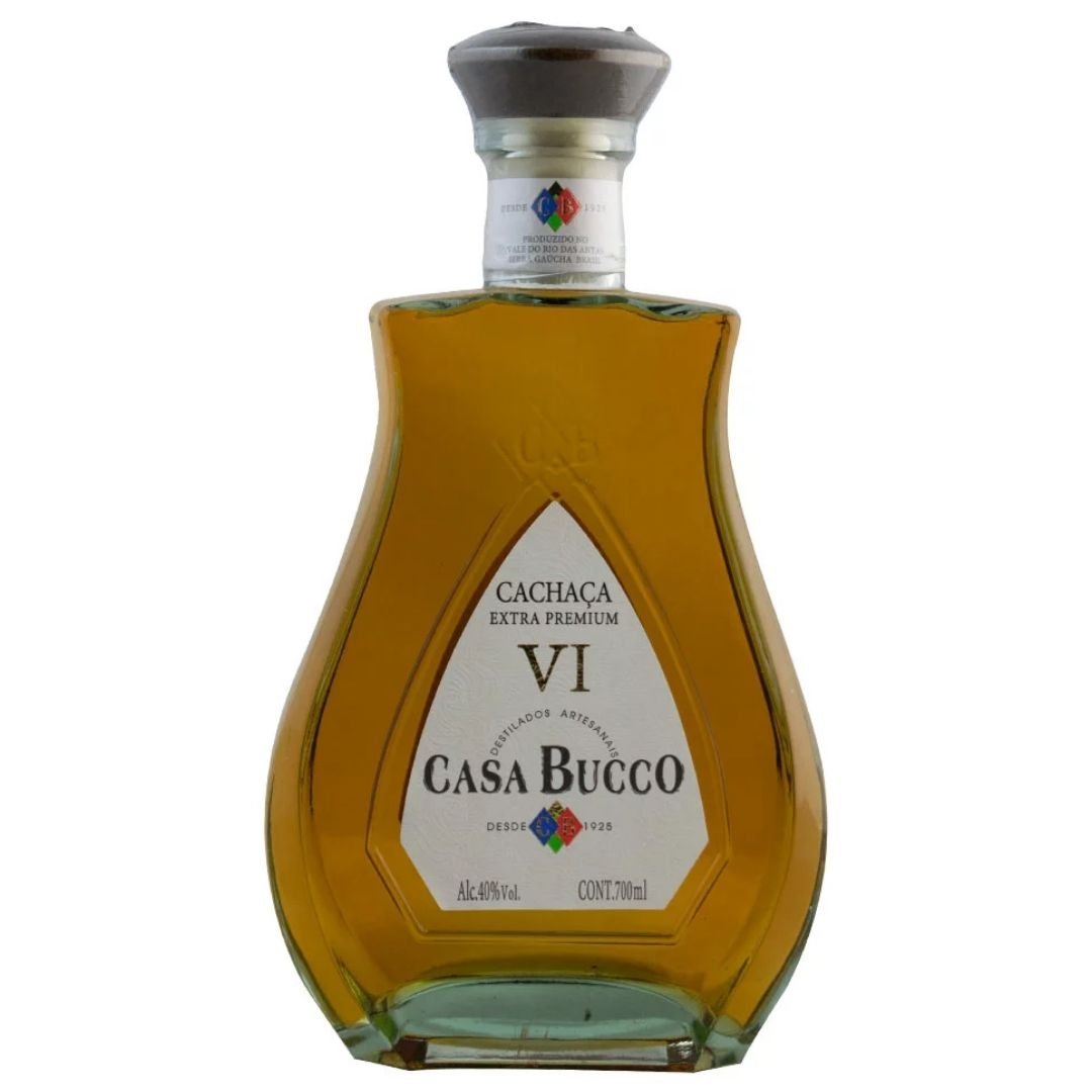 Casa Bucco Cachaça Extra Premium 6 Anos - Casa Bucco - Espumantes do Sul