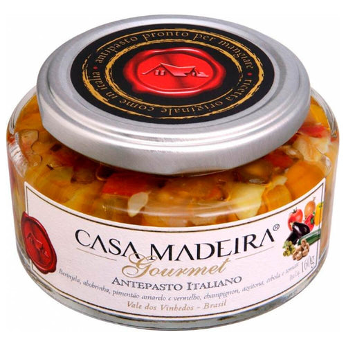 Casa Madeira Antepasto Gourmet Italiano 160g - Casa Madeira - Espumantes do Sul