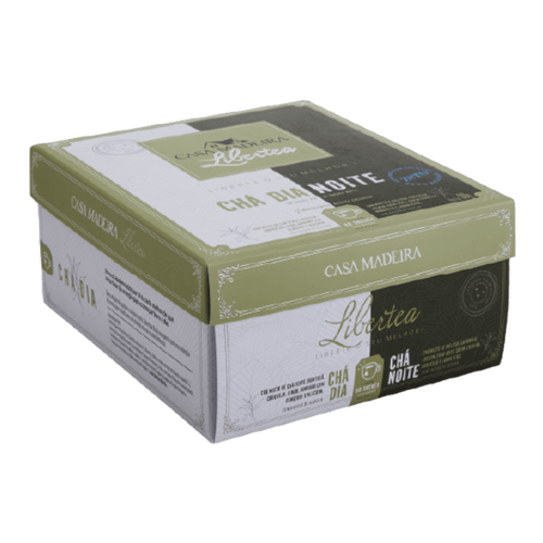 Casa Madeira Chá de Infusão Dia e Noite com 60 Sachês - Casa Madeira - Espumantes do Sul