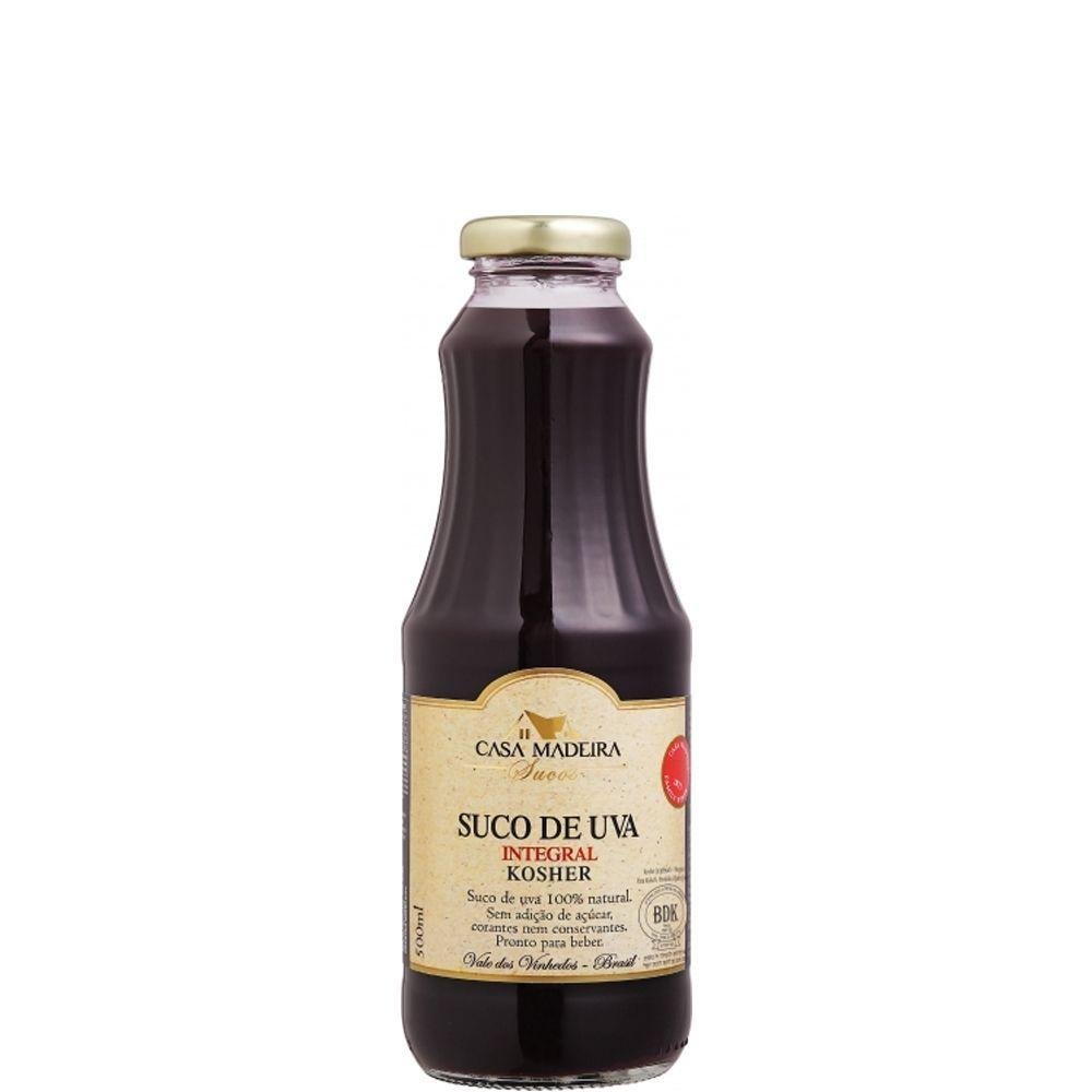 Casa Madeira Kosher Suco de Uva Integral 500ml