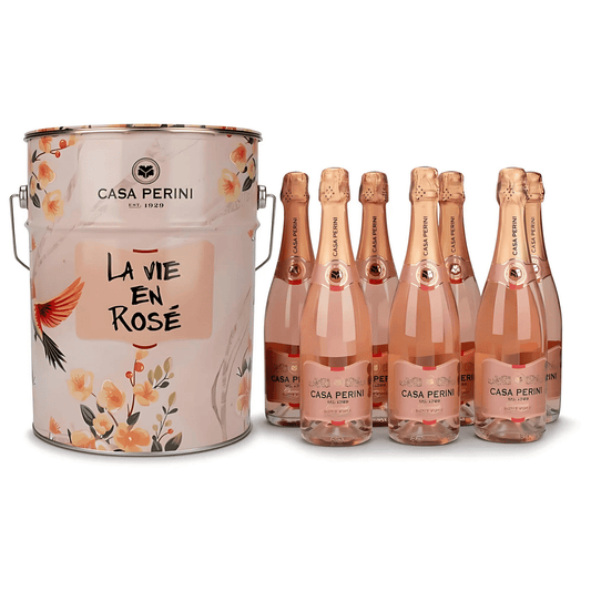 Casa Perini Balde de Espumantes Brut Rosé - 7 x 750ml - Casa Perini - Espumantes do Sul