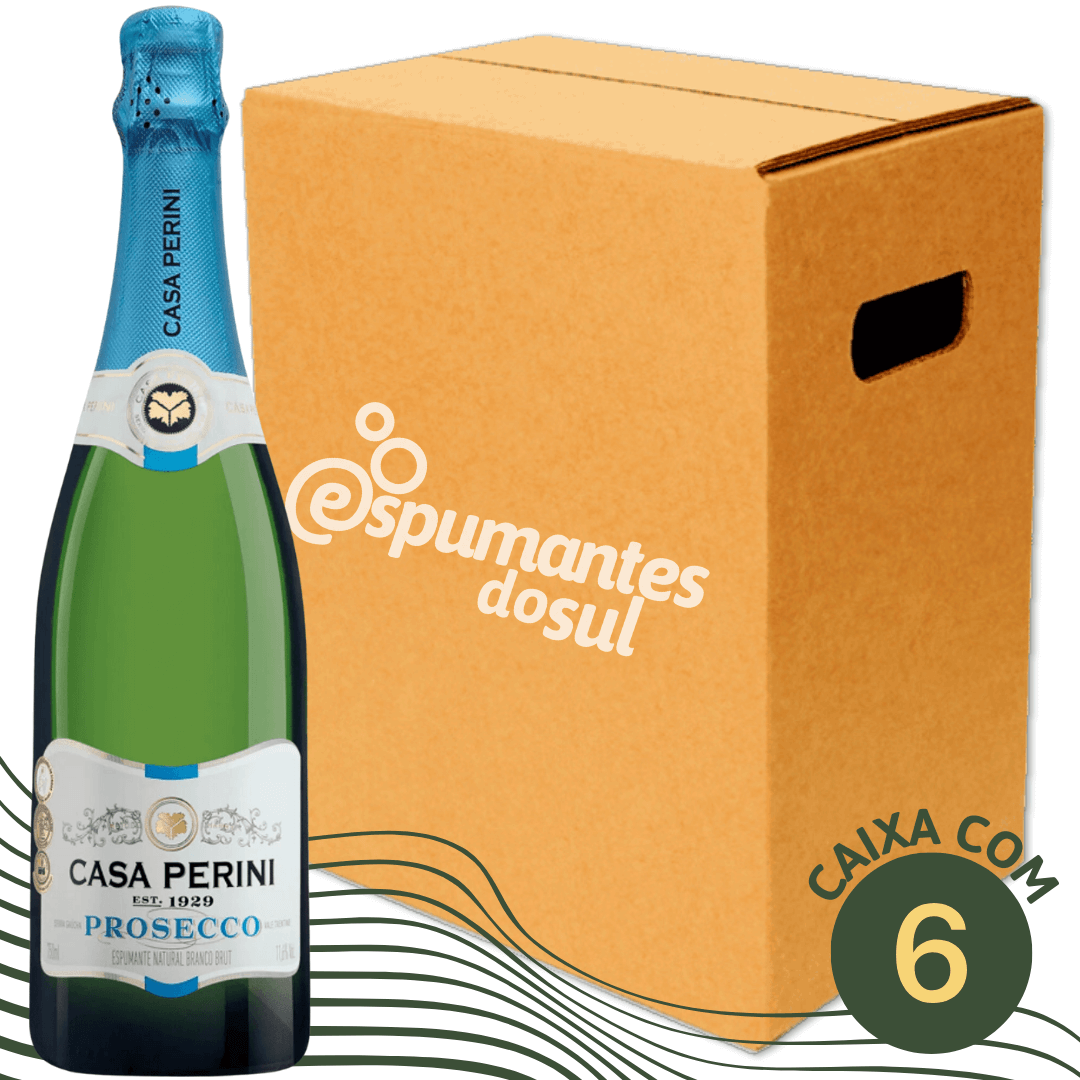 Casa Perini Prosecco Espumante Brut - Caixa com 6