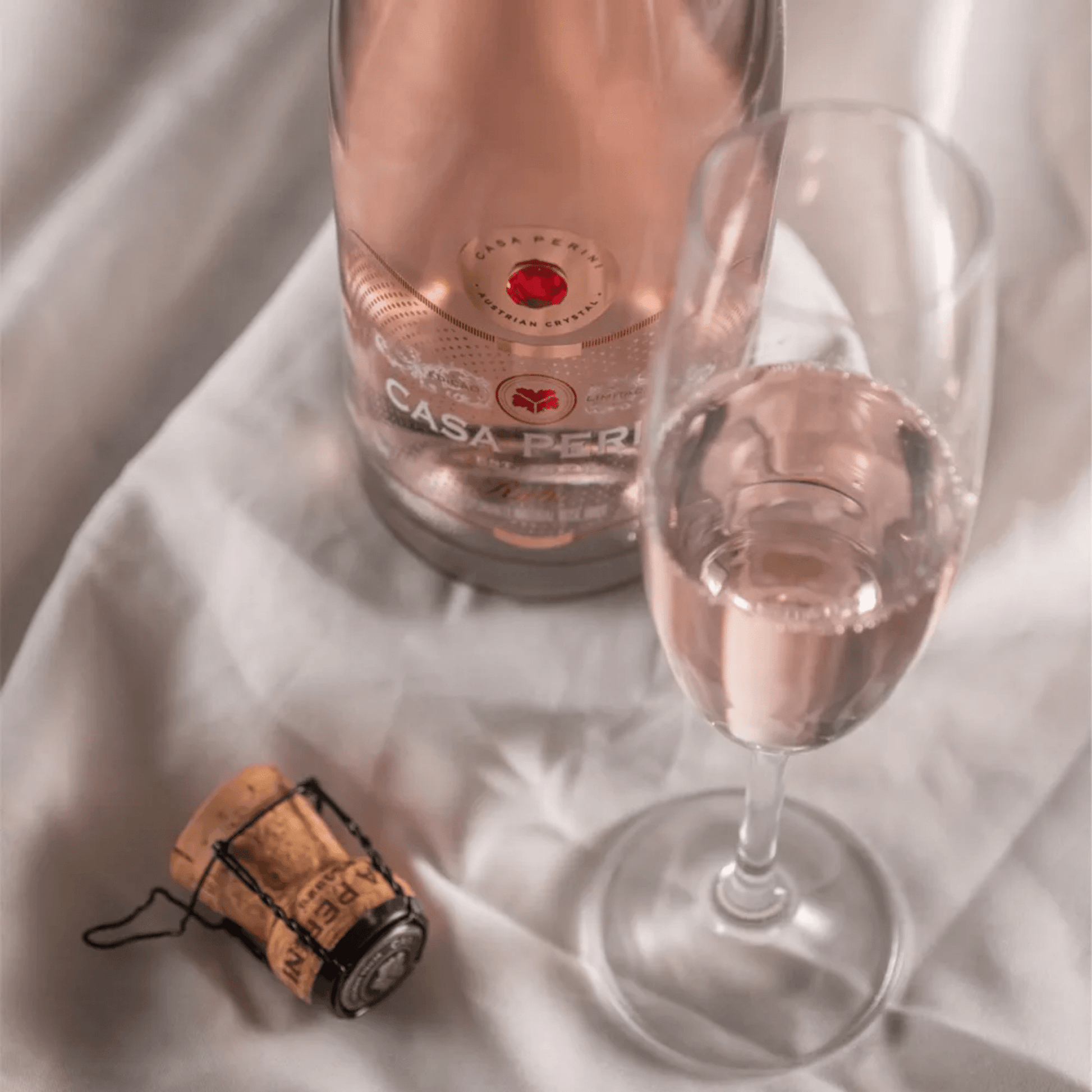 Casa Perini Rubi Espumante Brut Rosé - Espumantes do Sul - Espumantes do Sul