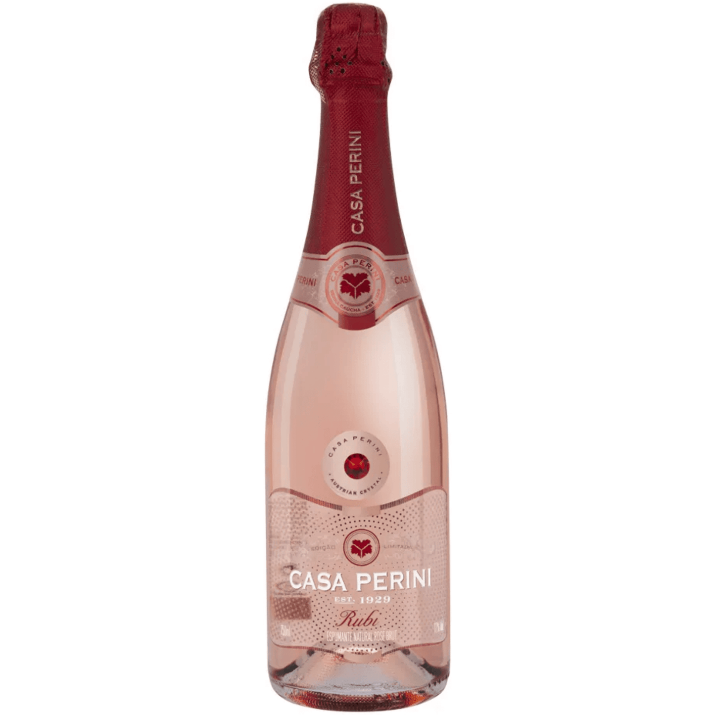 Casa Perini Rubi Espumante Brut Rosé - Espumantes do Sul - Espumantes do Sul