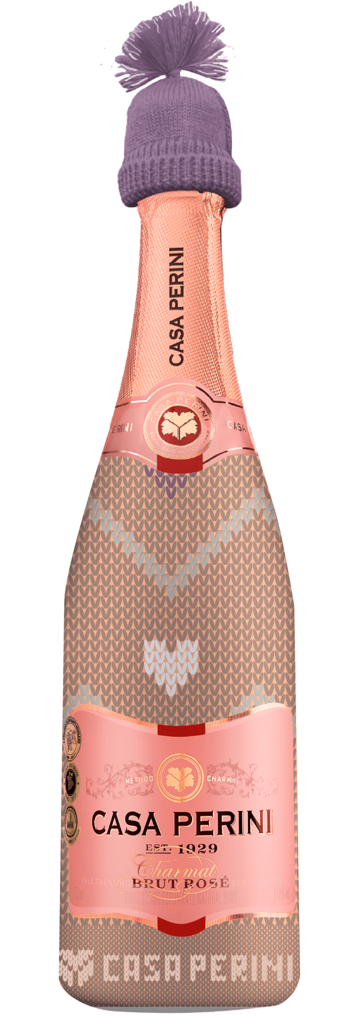 Casa Perini Winter Espumante Brut Rosé - Casa Perini - Espumantes do Sul