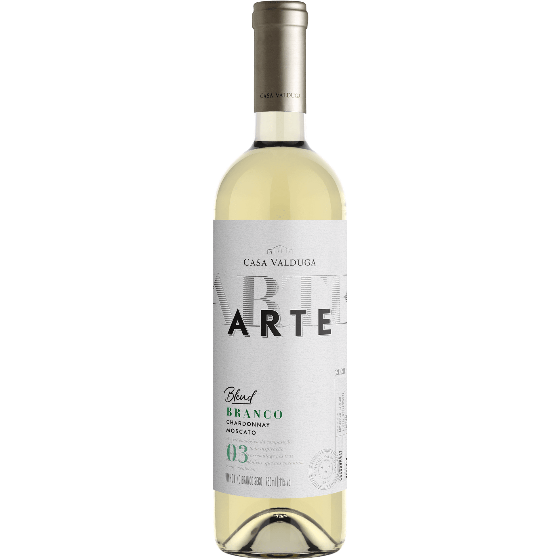 Casa Valduga Arte Blend 3 Branco - Casa Valduga - Espumantes do Sul