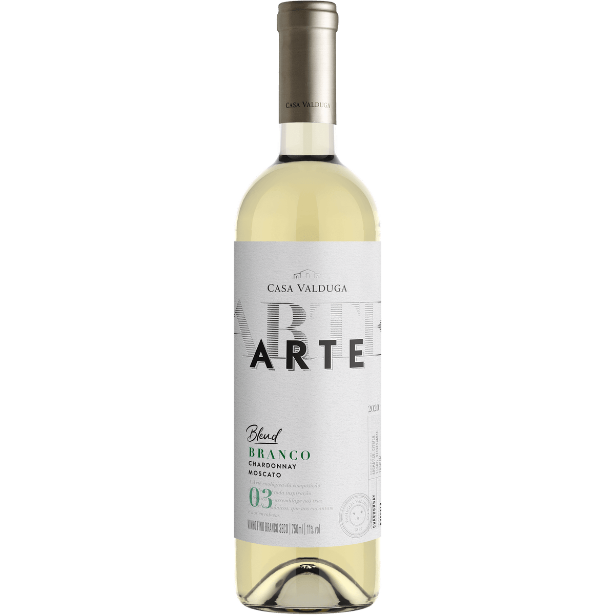 Casa Valduga Arte Blend 3 Branco - Casa Valduga - Espumantes do Sul