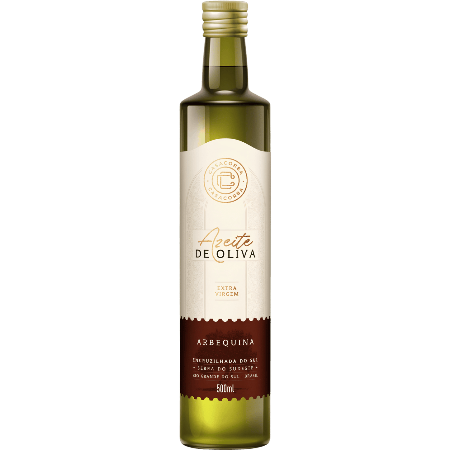 Casacorba Arbequina Serra do Sudeste Azeite de Oliva Extra Virgem 500ml - Casacorba - Espumantes do Sul