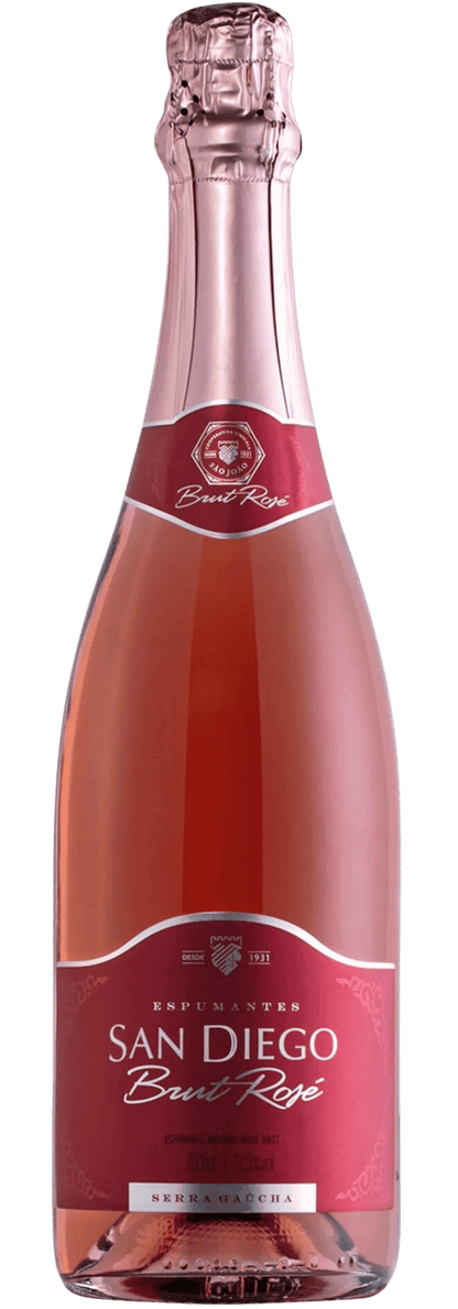 Castellamare Espumante San Diego Brut Rosé - Caixa com 6 - Castellamare - Espumantes do Sul