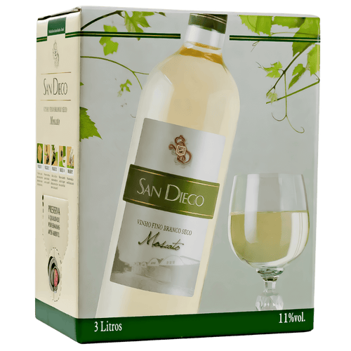 Castellamare San Diego Moscato Bag in Box 3L - Castellamare - Espumantes do Sul