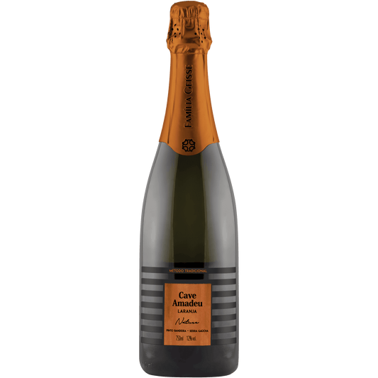Cave Amadeu Laranja Espumante Nature - Cave Geisse - Espumantes do Sul