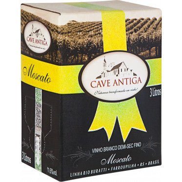 Cave Antiga Moscato Bag in Box 3L - Cave Antiga - Espumantes do Sul
