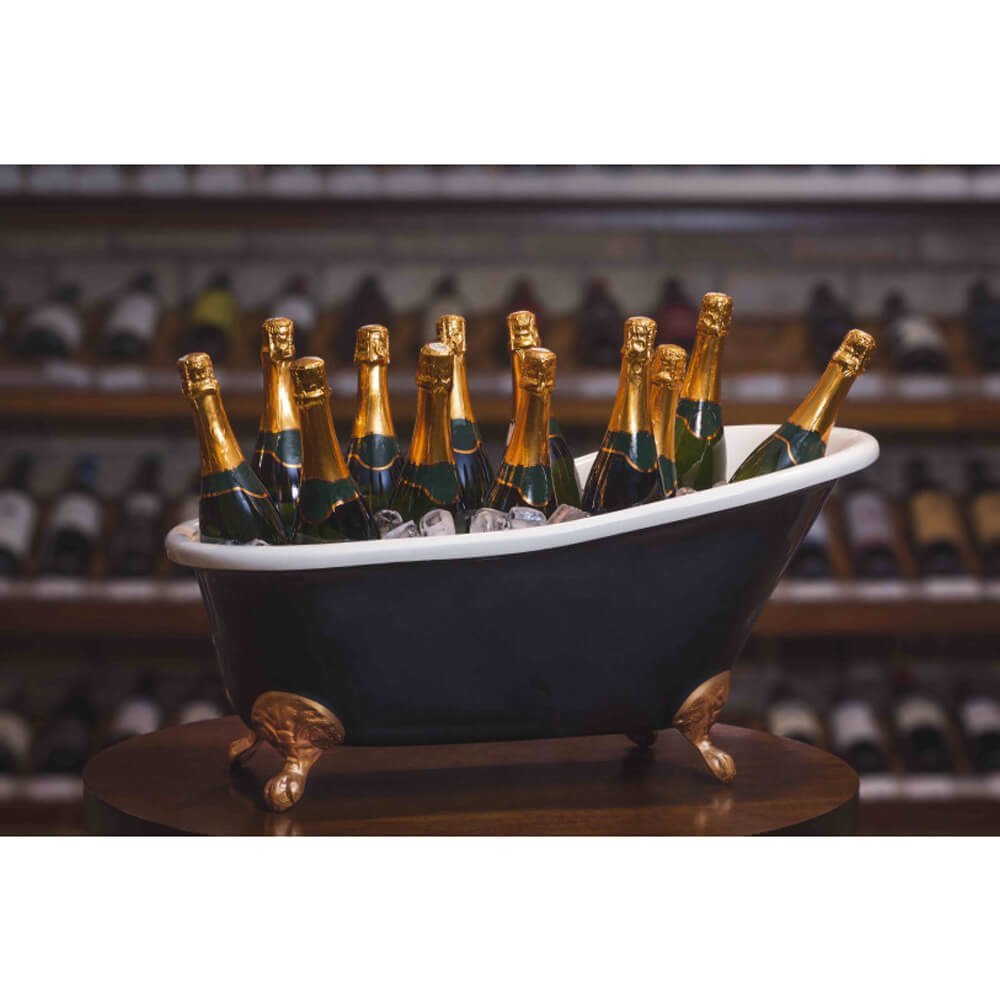 Champanheira Banheira Master - 12 Garrafas - Fibra Branca - Tuttovino - Espumantes do Sul