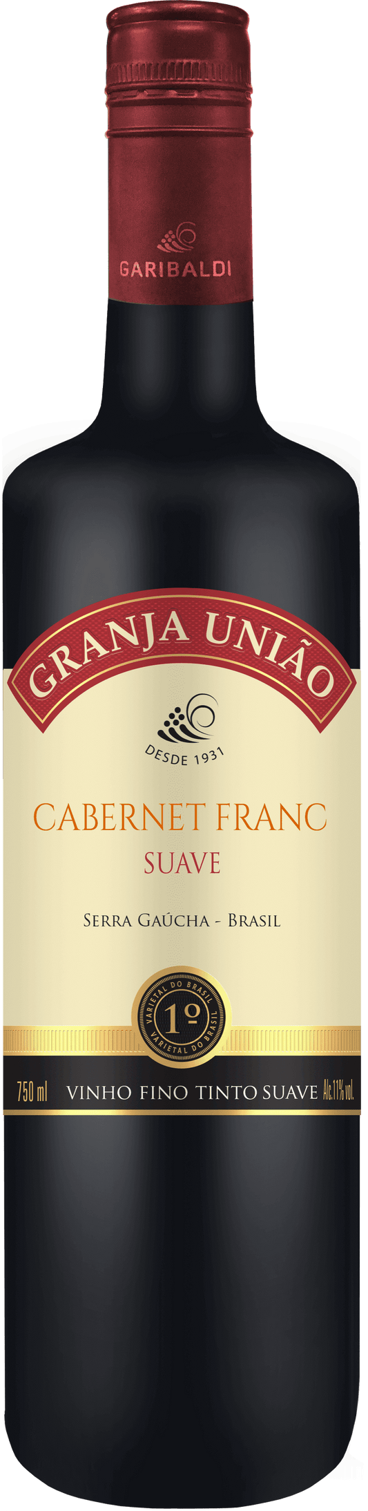 Garibaldi Granja União Cabernet Franc Suave