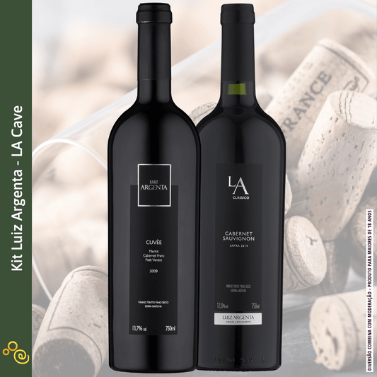 Kit Vinhos Cave Luiz Argenta