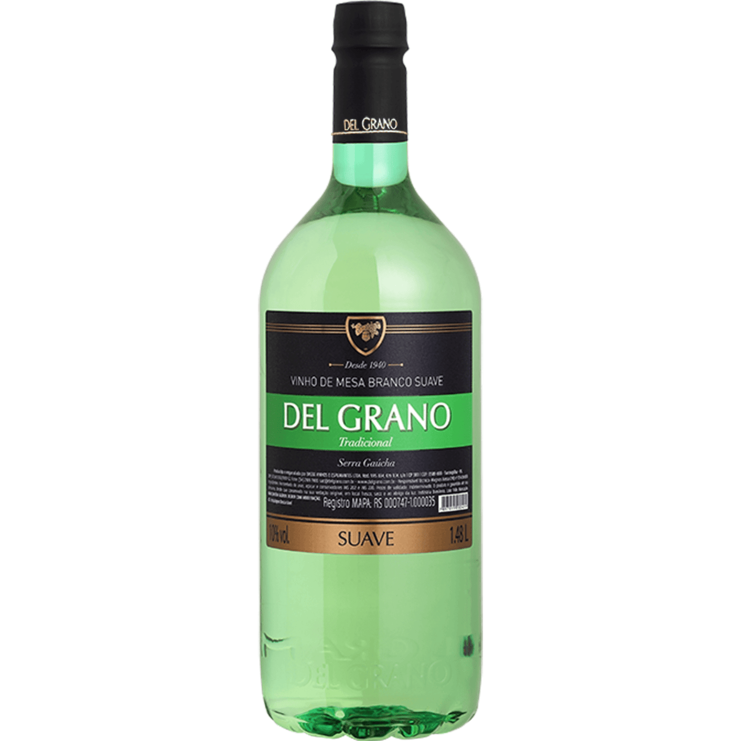 Del Grano Gold Vinho Branco Suave 1,48L - Del Grano - Espumantes do Sul
