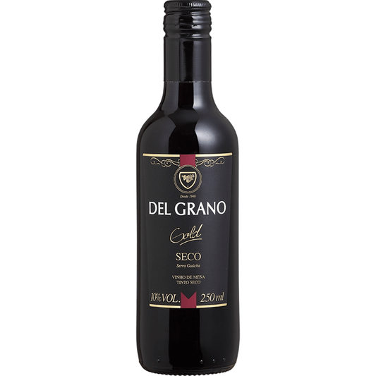 Del Grano Gold Vinho Tinto Seco 250ml - Del Grano - Espumantes do Sul